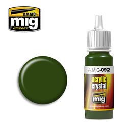 AMMO ACRYLIC -092- CRYSTAL GREEN - 17ML AMMO ACRYLIC -092- CRYSTAL GREEN - 17ML
