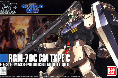 GUNDAM HGUC -113- 0083 RGM-79C GM TYPE C 1/144
