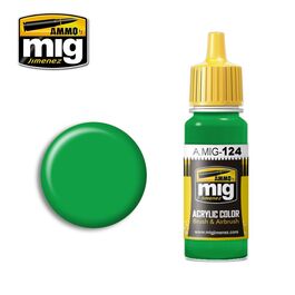 AMMO ACRYLIC -124- LIME GREEN - 17ML AMMO ACRYLIC -124- LIME GREEN - 17ML
