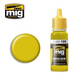 AMMO ACRYLIC -125- GOLD YELLOW (RLM04 GELB) - 17ML AMMO ACRYLIC -125- GOLD YELLOW (RLM04 GELB) - 17ML