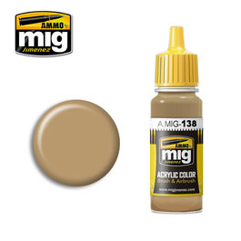 AMMO ACRYLIC -138- DESERT YELLOW - 17ML