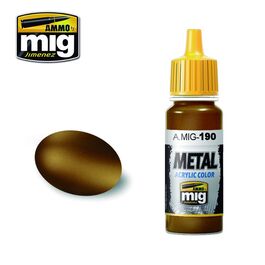 AMMO ACRYLIC -190- OLD BRASS - 17ML AMMO ACRYLIC -190- OLD BRASS - 17ML