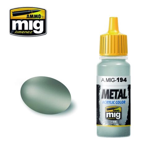 AMMO ACRYLIC -194- MATT ALUMINUM - 17ML