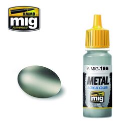 AMMO ACRYLIC -195- SILVER - 17ML AMMO ACRYLIC -195- SILVER - 17ML
