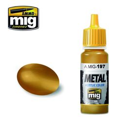 AMMO ACRYLIC -197- BRASS - 17ML AMMO ACRYLIC -197- BRASS - 17ML
