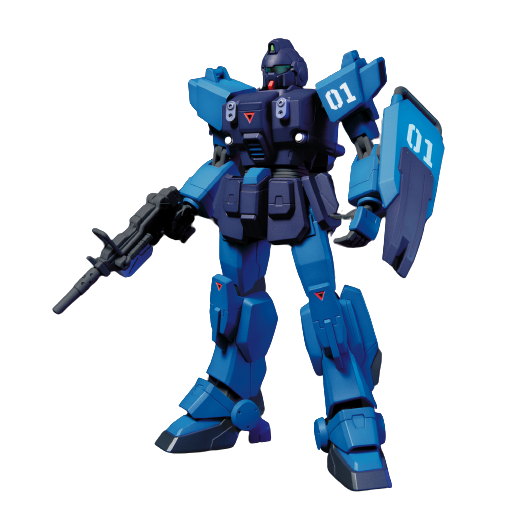 GUNDAM HGUC -080- RX-79BD-1 BLUE DESTINY UNIT 1 1/144