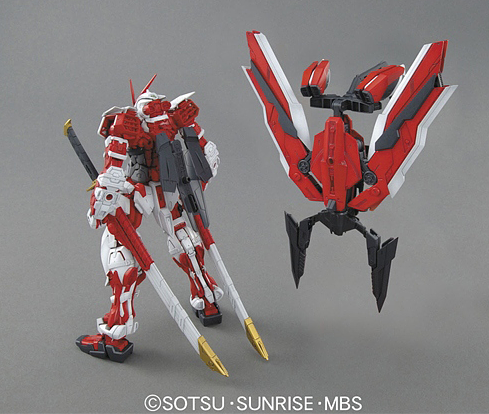 GUNDAM MG -130- SEED GUNDAM ASTRAY RED FRAME LOWE GUELE'S CUSTOMIZE MOBILE SUIT MBF-P02KAI 1/100