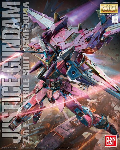 GUNDAM MG SEED JUSTICE GUNDAM ZGMF-X09A 1/100