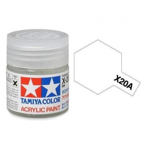 TAMIYA X-20A THINNER FOR AIRBRUSH - 10ML