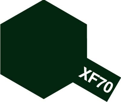 TAMIYA XF-70 FLAT DARK GREEN 2 - 10ML