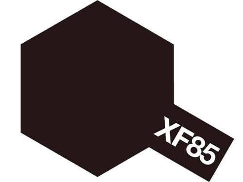 TAMIYA XF-85 FLAT RUBBER BLACK - 10ML