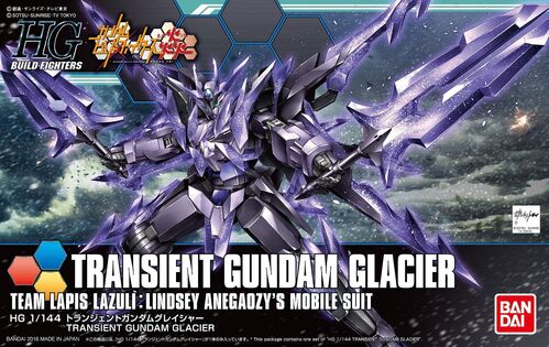 GUNDAM HGBF -050- TRANSIENT GLACIER 1/144