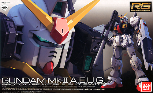 GUNDAM RG -08- ZETA RX-178 GUNDAM MK-II AEUG VERSION 1/144