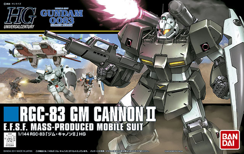 GUNDAM HGUC -125- RGC-83 GM GANNON II 1/144