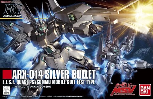 GUNDAM HGUC -170- ARX-014 SILVER BULLET 1/144