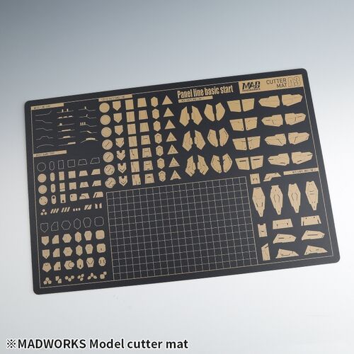 MADWORKS CUTTING MAT B5 WITH PANEL LINES SAMPLES