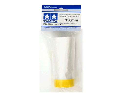 TAMIYA MASKING TAPE WITH SHEET 15CM X 10M