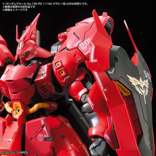 GUNDAM DECAL -126- RG SAZABI