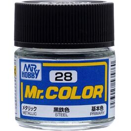 MR COLOR -C028- STEEL - 10ML MR COLOR -C028- STEEL - 10ML