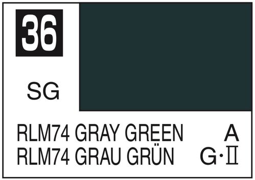MR COLOR -C036- RLM74 GRAY GREEN - 10ML