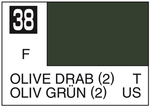 MR COLOR -C038- OLIVE DRAB 2 - 10ML