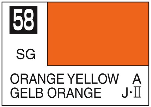 MR COLOR -C058- ORANGE YELLOW - 10ML