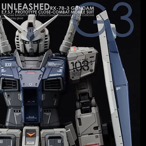 G-REWORK PG UNLEASHED RX-78-2-GUNDAM G3 VER