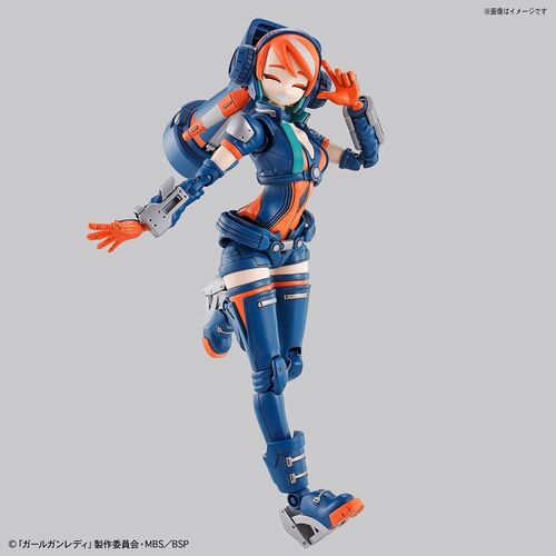 GIRL GUN LADY - LADY COMMANDER AMATSU MODEL KIT