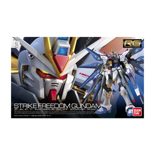 GUNDAM RG -14- SEED ZGMF-X20A STRIKE FREEDOM GUNDAM 1/144