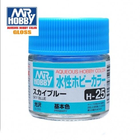 AQUEOUS -H25- SKY BLUE -AZUL CIELO- (MR. COLOR) 10ML