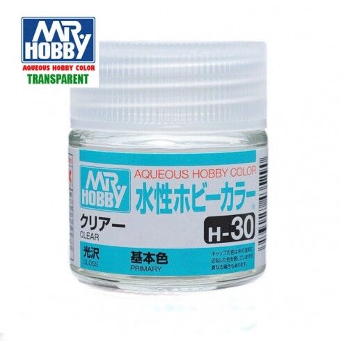 AQUEOUS -H30- CLEAR -BARNIZ CLEAR- (MR. COLOR) 10ML