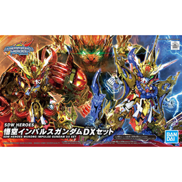 GUNDAM SDW HEROES - 09 WUKONG IMPULSE GUNDAM DX SET
