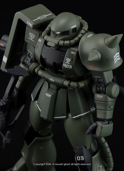 G REWORK -MG- MS-06F/J ZAKU II 2.0