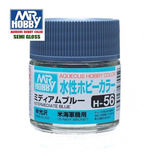 AQUEOUS -H56- INTERMEDIATE BLUE -AZUL INTERMEDIO- (MR. COLOR) 10ML