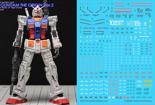 G-REWORK -HG- GUNDAM THE ORIGIN RX-78