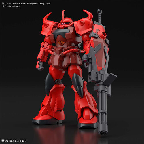 GUNDAM HG GBB -08- GOUF CRIMSON CUSTOM 1/144