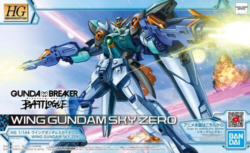 GUNDAM HG GBB -09- WING GUNDAM SKY ZERO 1/144