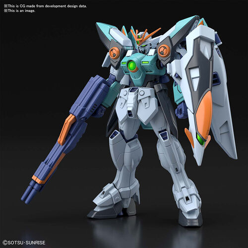 GUNDAM HG GBB -09- WING GUNDAM SKY ZERO 1/144