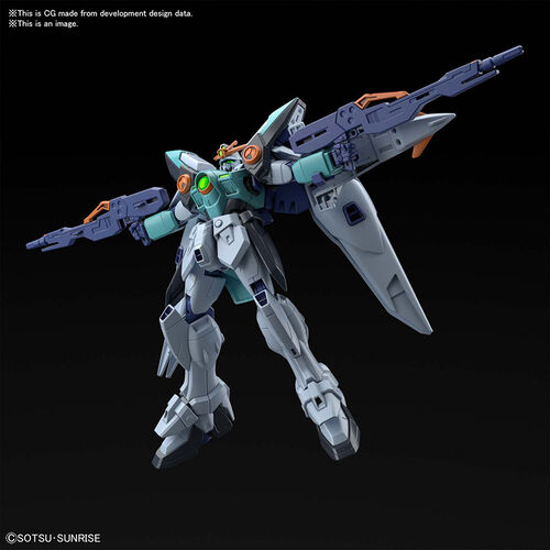 GUNDAM HG GBB -09- WING GUNDAM SKY ZERO 1/144