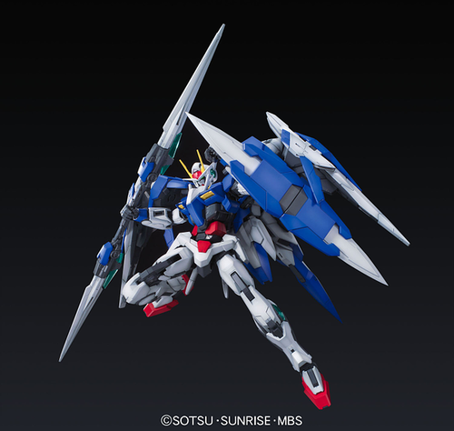 GUNDAM MG 00 -GN-0000 + GNR-010 00 RAISER 1/100