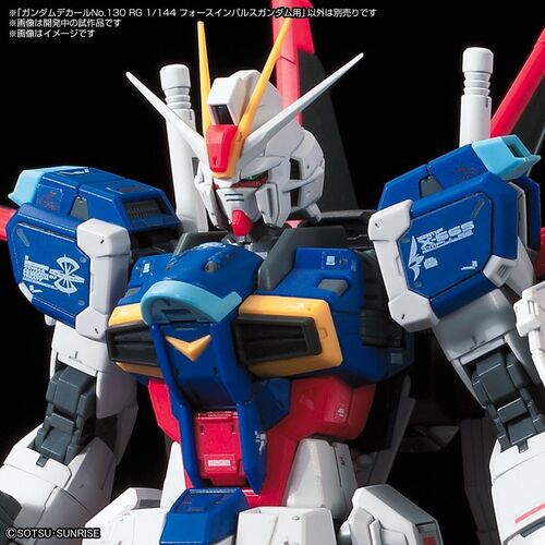 GUNDAM DECAL -130- RG FORCE IMPULSE GUNDAM