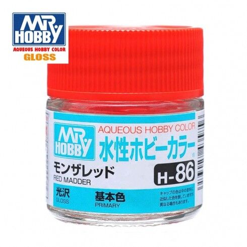 AQUEOUS -H86- RED MADDER -ROJO RUBIO/PALIDO- (MR. COLOR) 10ML