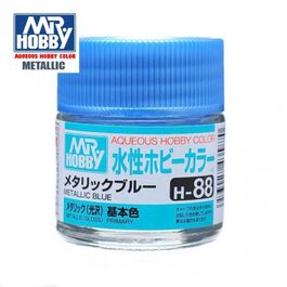 AQUEOUS -H88- METALLIC BLUE GREEN -AZUL METALICO- (MR. COLOR) 10ML