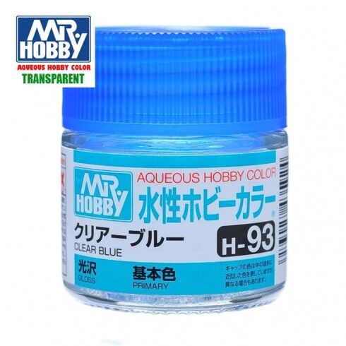 AQUEOUS -H93- CLEAR BLUE -AZUL CLARO TRANS- (MR. COLOR) 10ML