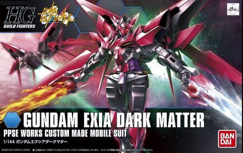 GUNDAM HGBF -013- EXIA DARK MATTER 1/144