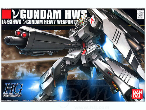 GUNDAM HGUC -093- FA-93HWS NU HEAVY WEAPON STYSTEM 1/144