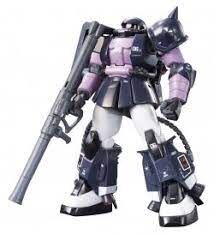 GUNDAM HGUC -151- MS-06R-1A ZAKU II BLACK TRISTAR 1/144