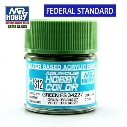 AQUEOUS -H312- GREEN FS34227 -VERDE- (MR. COLOR) 10ML