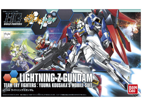 GUNDAM HGBF -040- LIGHTNING Z GUNDAM 1/144