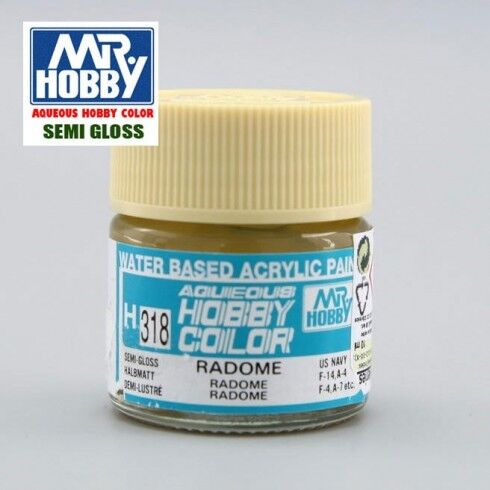 AQUEOUS -H318- RANDOME -AMARILLO CLARO- (MR. COLOR) 10ML